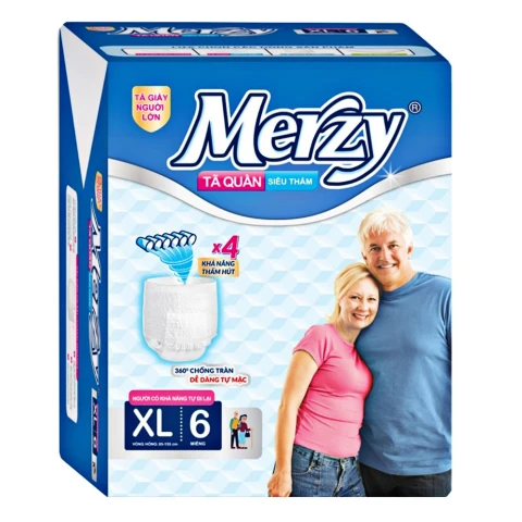  Tã quần người lớn Merzy XL6
