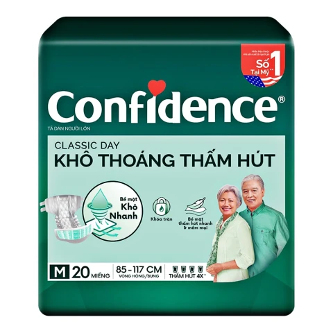 Tã dán người lớn  Confidence Classic Day M20