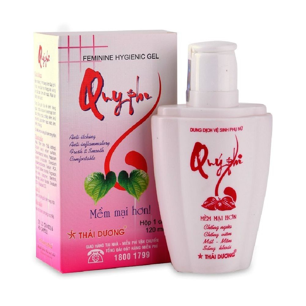 Dung dịch vệ sinh Quý Phi  đỏ 120ml