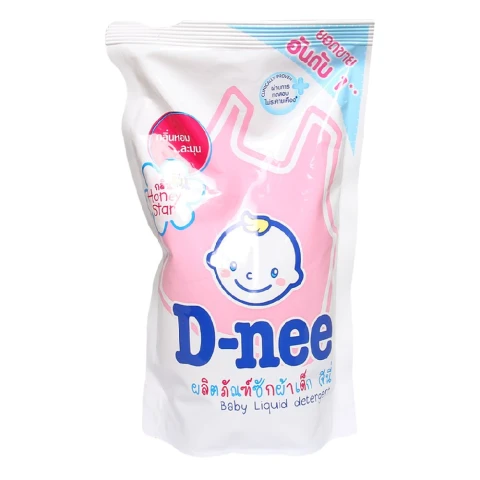 Nước giặt quần áo D-nee Hồng túi 530ml/12