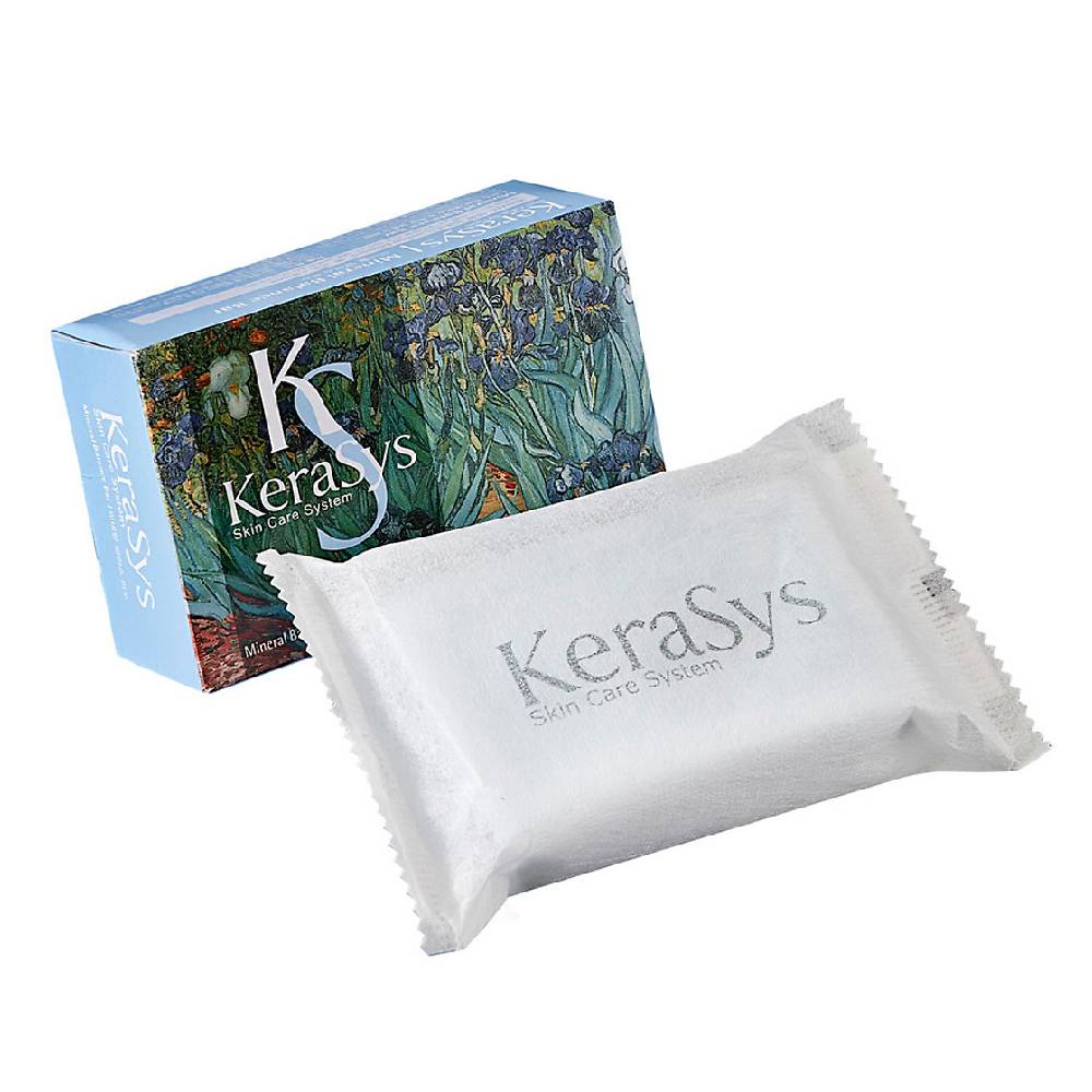 Xà bông Kerasy  màu xanh  cho da dầu 100g
