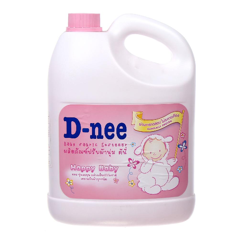 Nước giặt trẻ em D-nee can hồng 3L