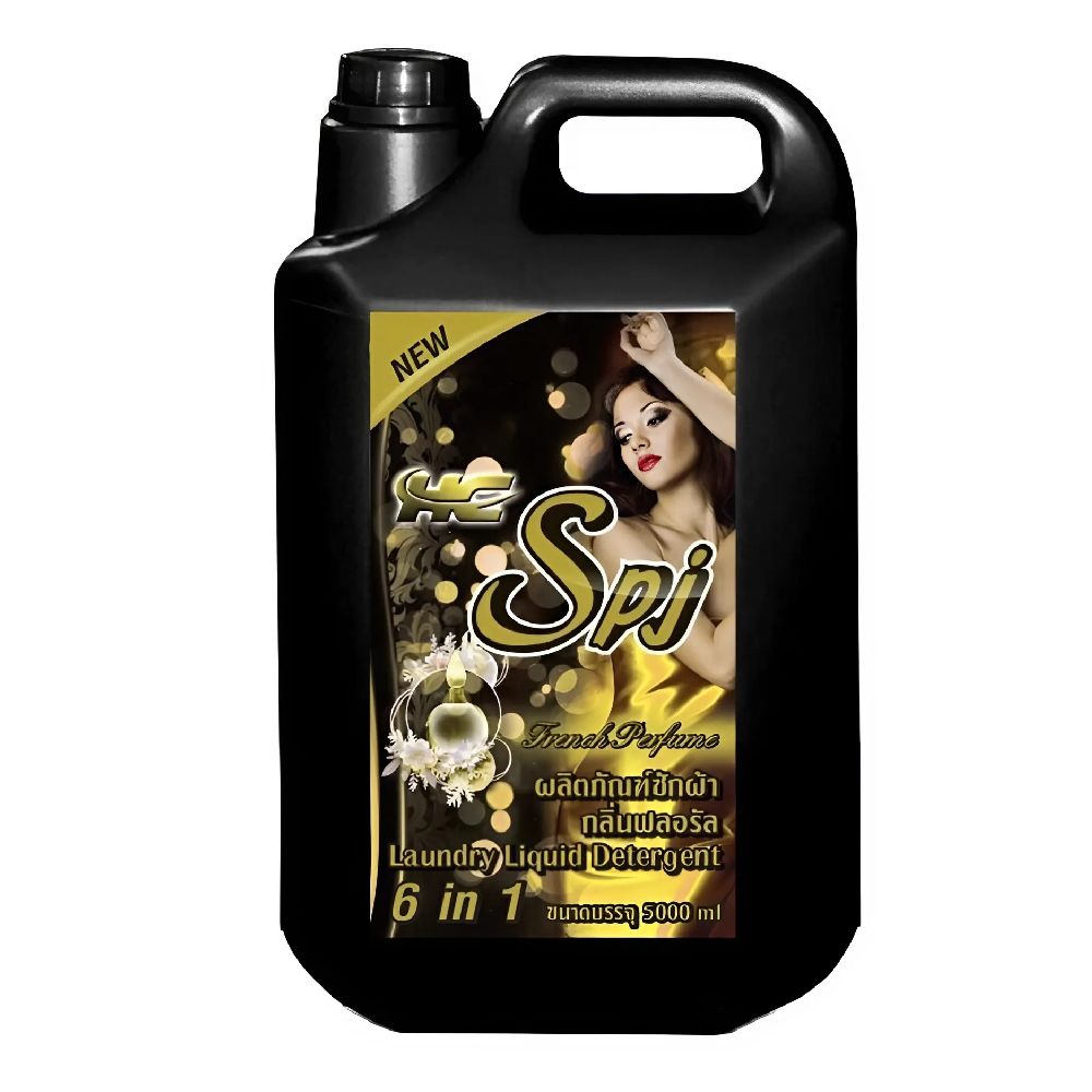 Nước giặt Thái HC-SPJ Liquid Detergentr đen can 5L/4