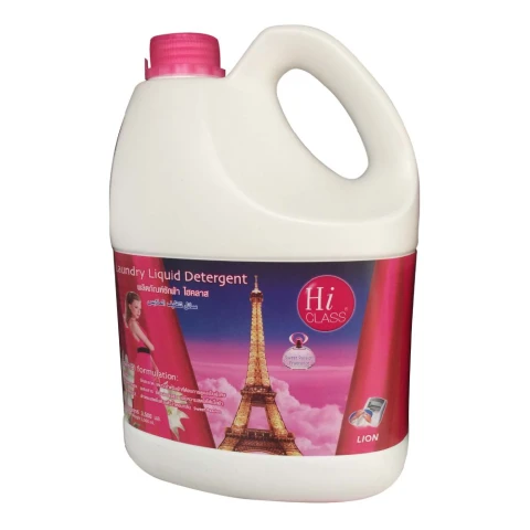 Nước giặt HiClass can màu hồng 3L/4