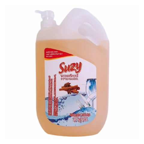 Nước rửa chén  Suzy  hương quế  2.1kg