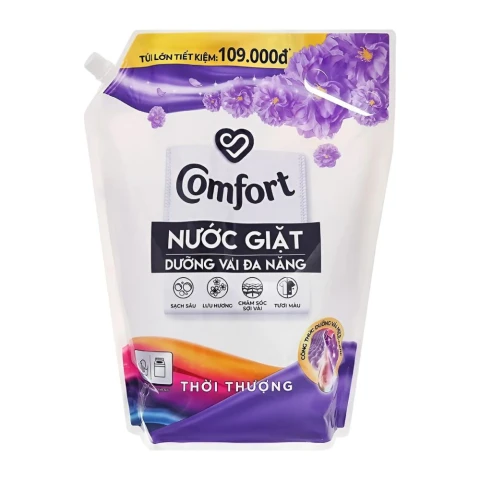 Nước giặt Comfort  dưỡng vải thời thượng túi 3.6L/4
