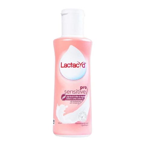 Dung dịch vệ sinh Lactacyd  pro sensitive  150ml