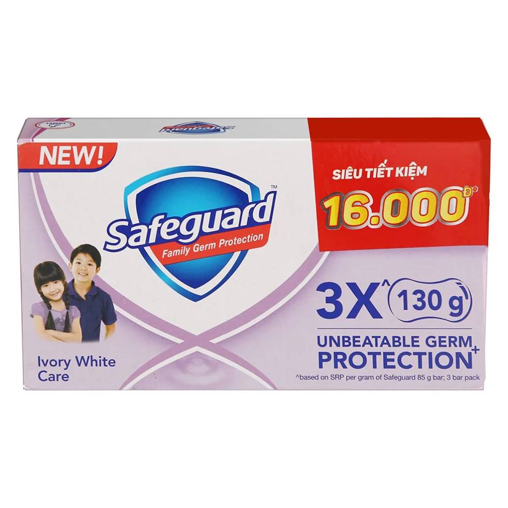 Xà bông Safeguard hồng 115g