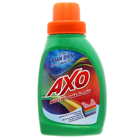 Nước tẩy quần áo màu AXO Xanh lá 400ml