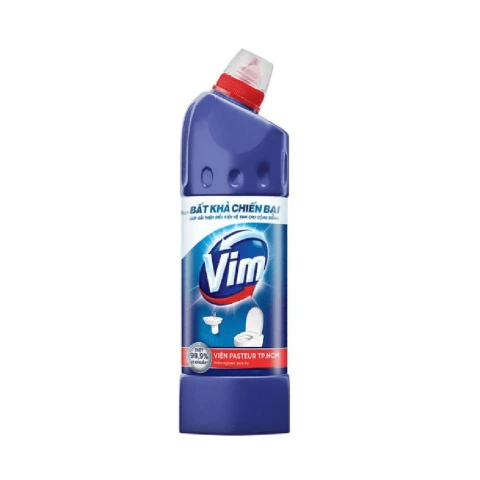 Nước tẩy bồn cầu Vim xanh biển 880ml
