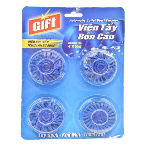 Treo bồn cầu  Gift  vỉ 4 55g