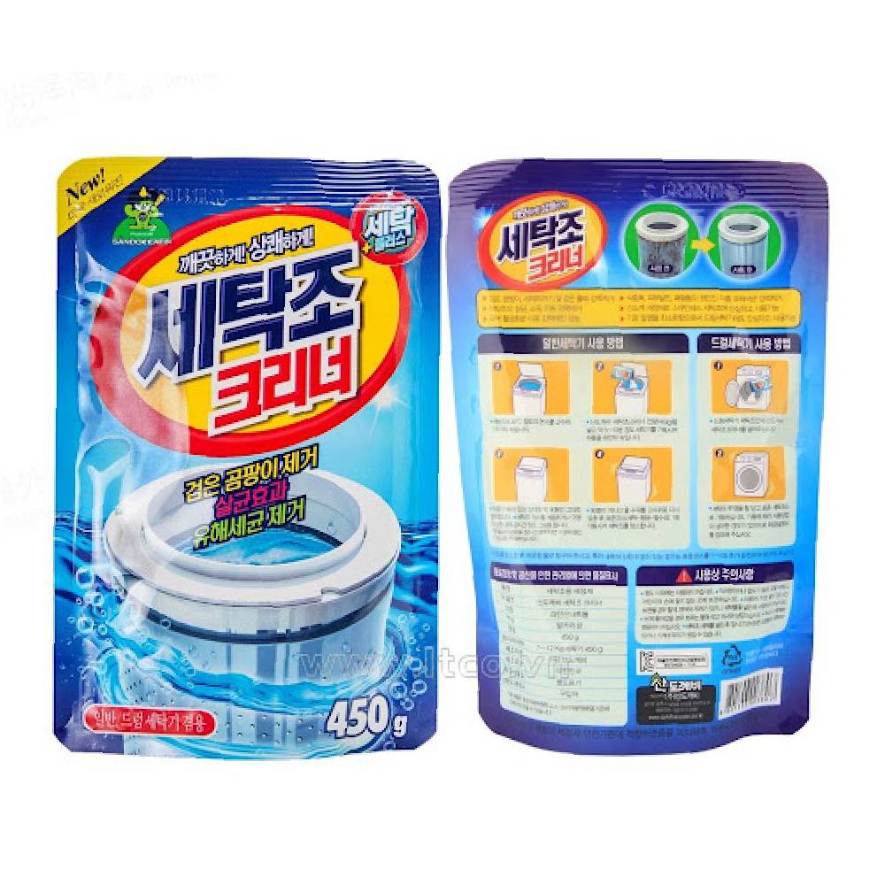 Tẩy lồng máy giặt Sandokkaebi   450g