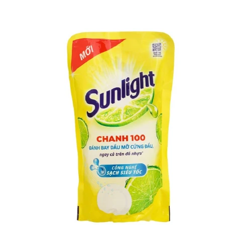 Nước rửa chén Sunlight  Chanh túi 1.4kg