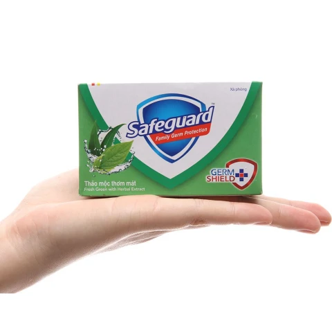 Xà bông Safeguard xanh thảo mộc thơm mát  125g