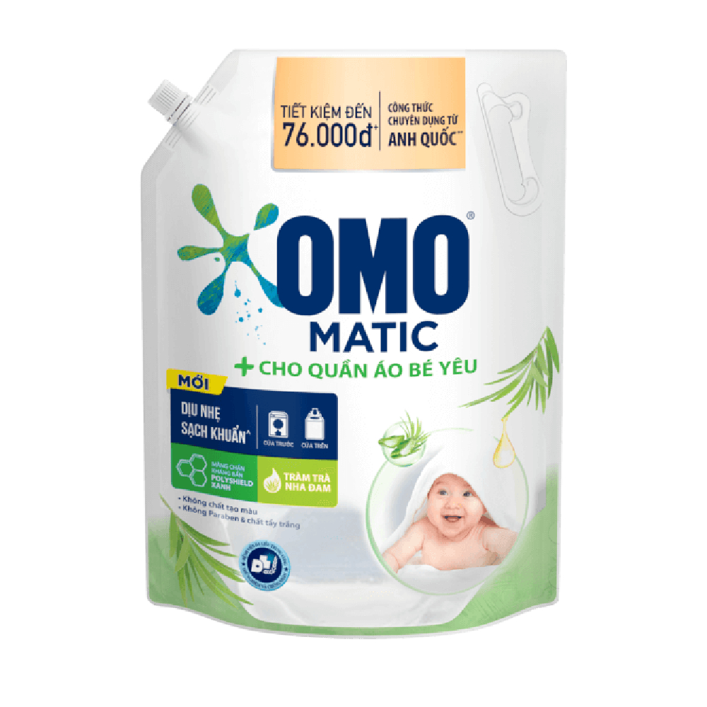 Nước giặt trẻ em Omo bé yêu 3.6kg