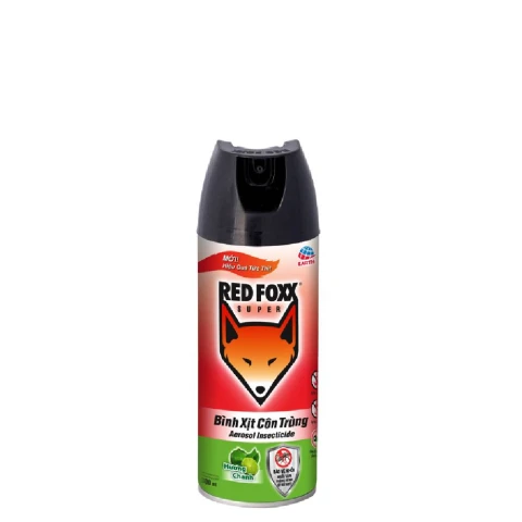 Xịt côn trùng Red Foxx hương chanh 300ml