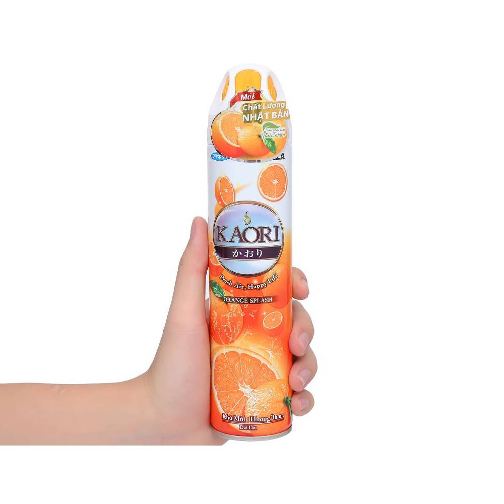 Xịt phòng   Kaori hương cam 280ml
