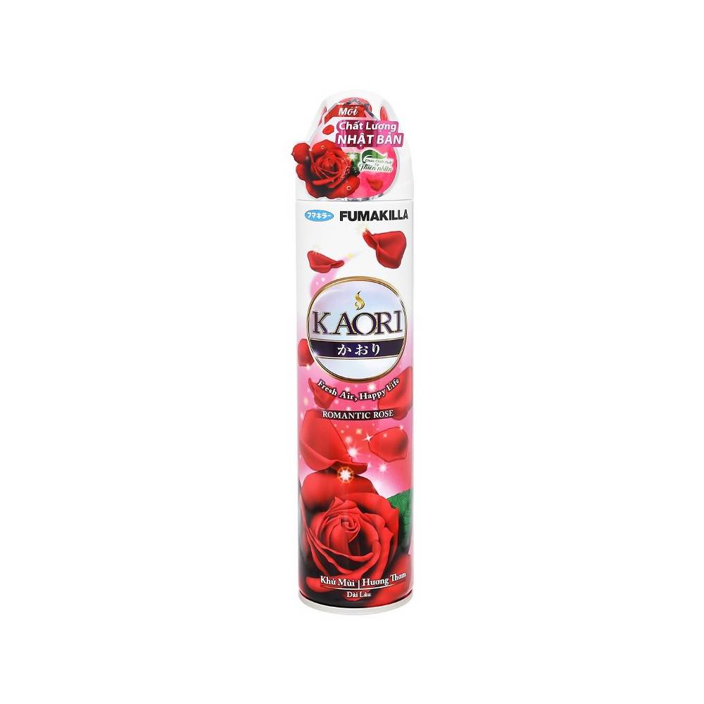 Xịt phòng   Kaori hương hoa hồng 280ml