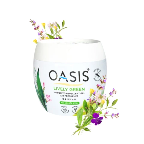 Sáp thơm Oasis đuổi muỗi  Lively Green 180g