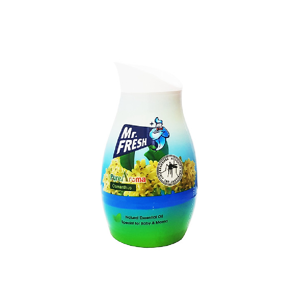 Sáp thơm  Mr. Fresh đuổi muỗi hương mộc  200g