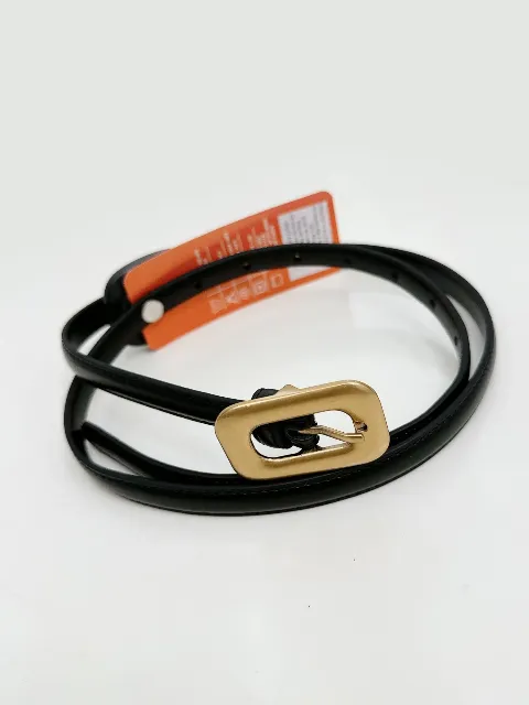 Dây lưng da nữ kim 15mm BE30201 18 bò nâu  QCT6