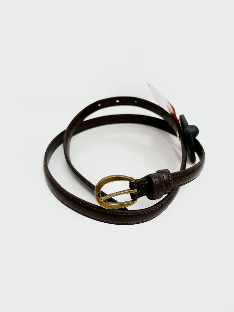 Dây lưng da nữ kim 15mm BE30201 09 nâu đậm QCT6