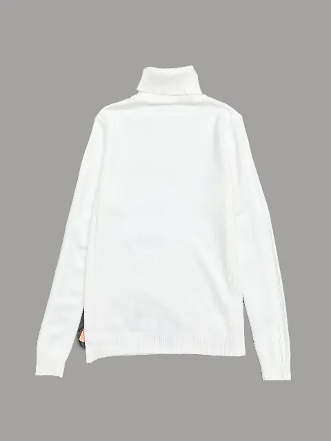 Áo len dài tay nam gân lọ 6803 trắng size L. S25