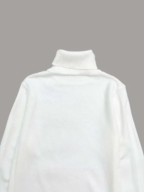 Áo len dài tay nam gân lọ 6803 trắng size L. S25