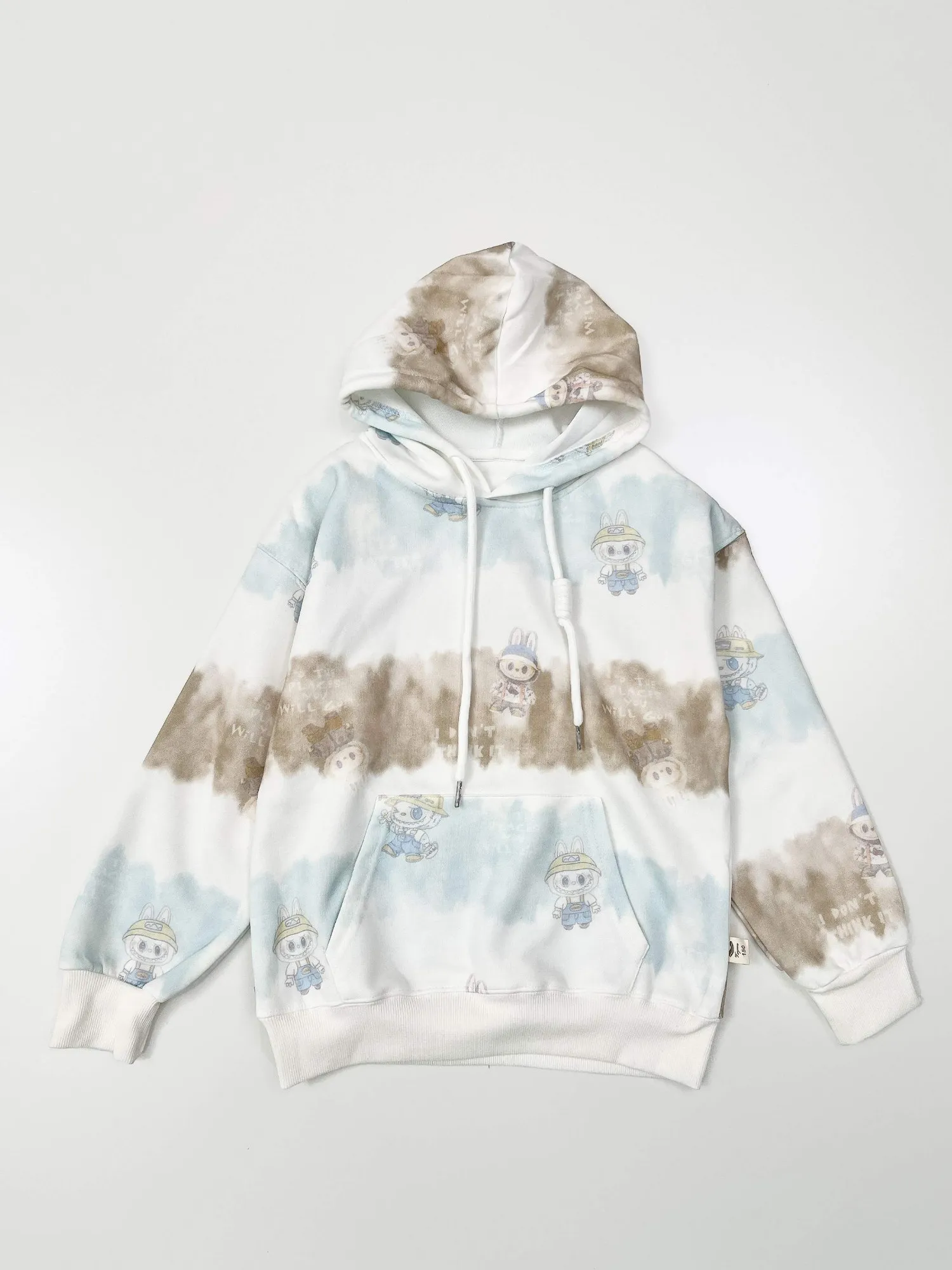 Áo trẻ em gái có mũ dài tay C5-6207 xanh size 150 S1