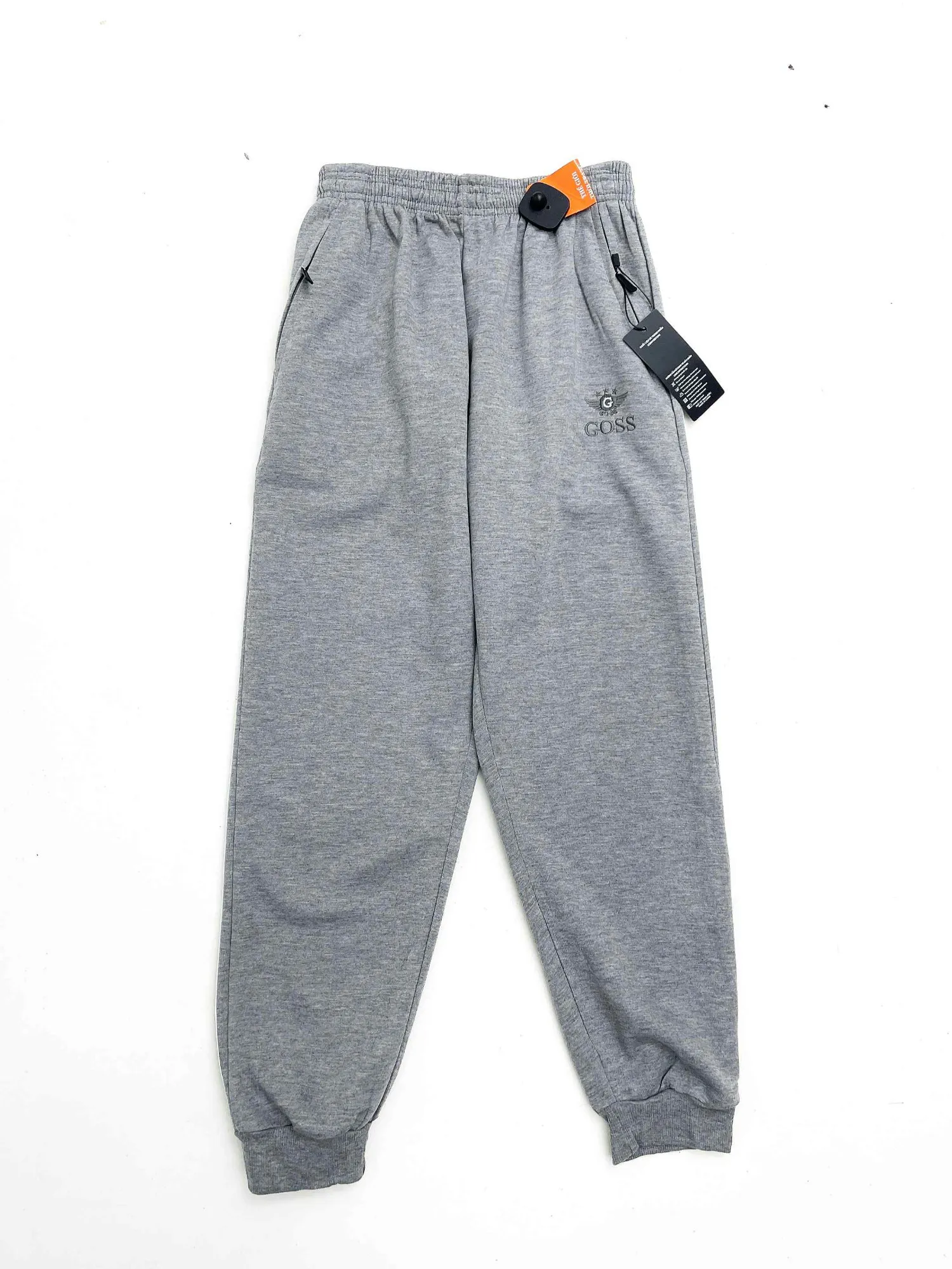 Quần dài nam nỉ 08 xuống đen size 5XL, S02