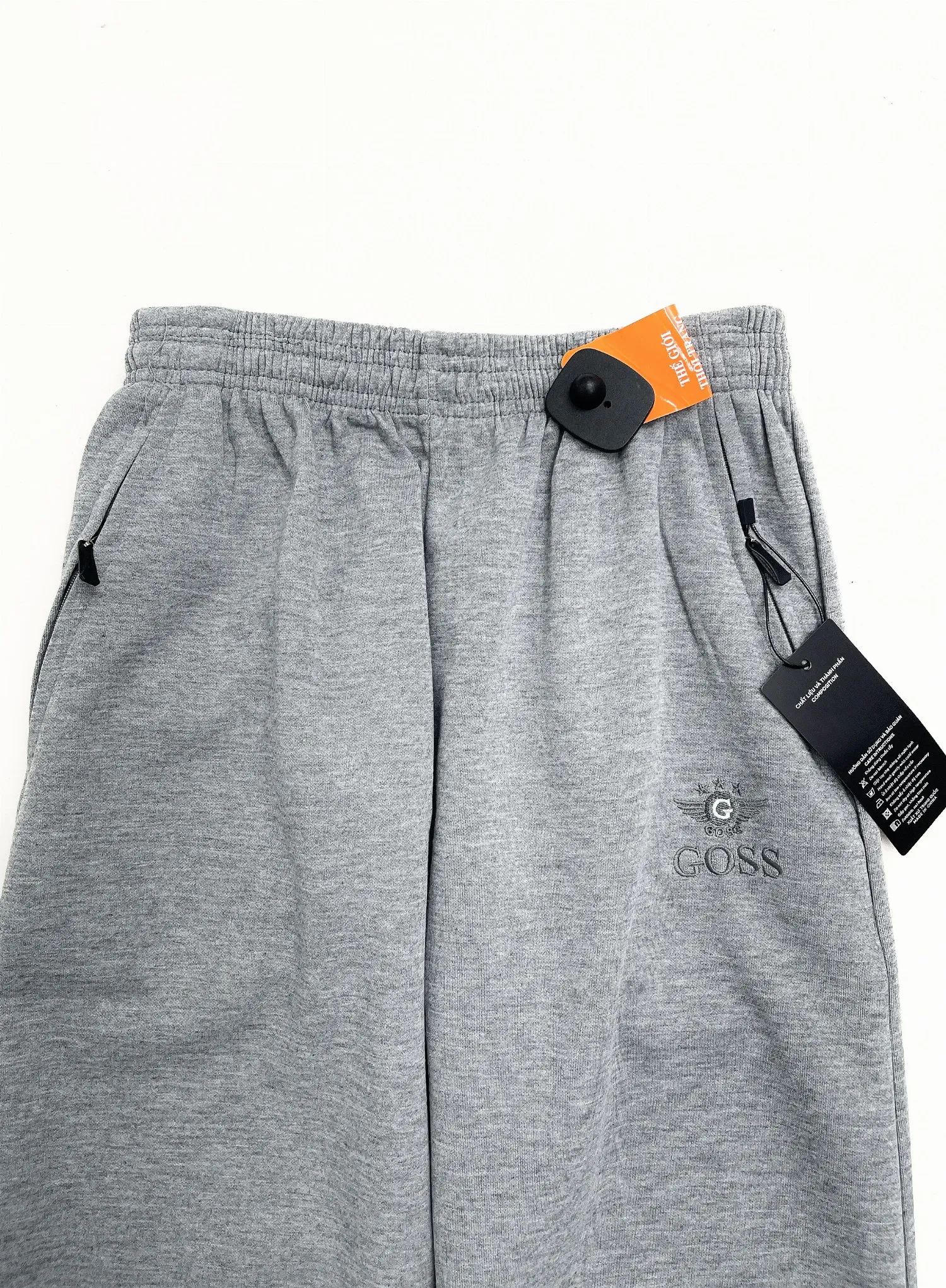 Quần dài nam nỉ 08 xuống đen size 5XL, S02
