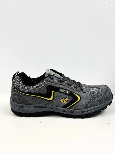 Giầy thể thao da lộn 889 Ghi N20 size43
