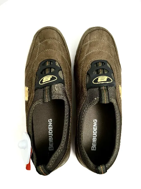 Giầy thể thao da lộn 897 Nâu N20 size44