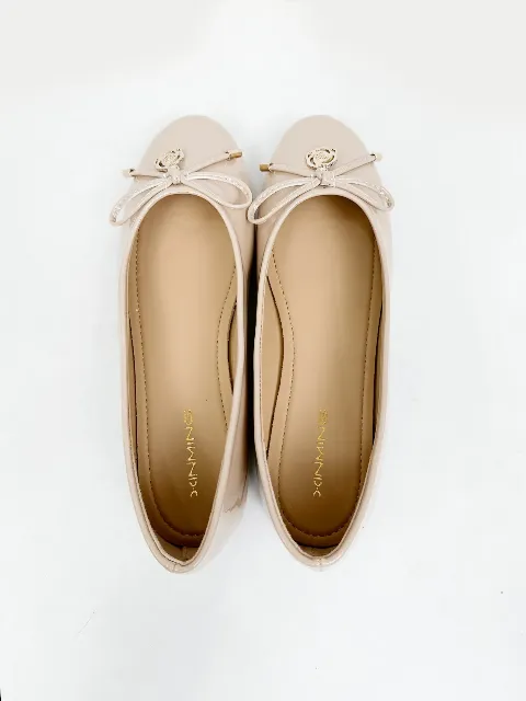 Giầy da nữ bb 7862-93 KEM N07 size39