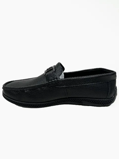 Giày da nam 5908 đen N19 size41