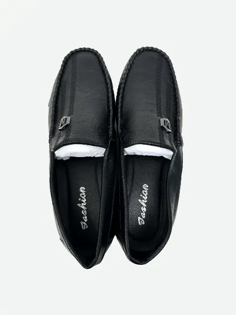 Giày da nam 5829 đen N19 size43