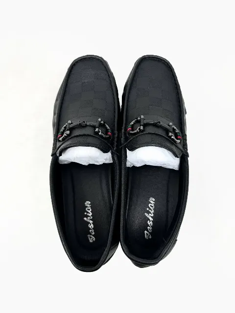 Giày da nam 5797 đen N19 size43