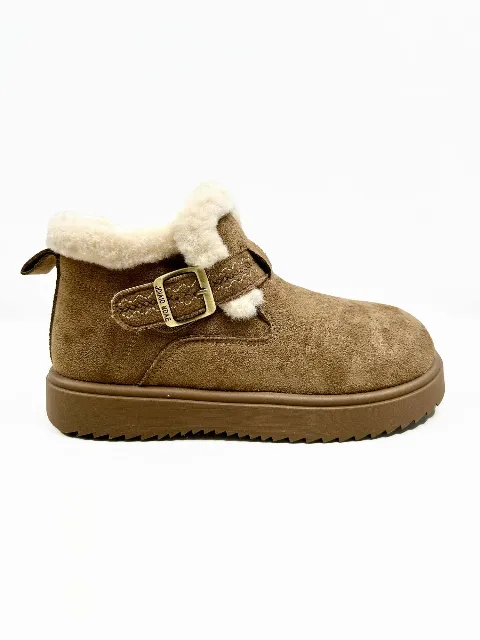 Gìày nữ lót lông M61 khaki N12 size39