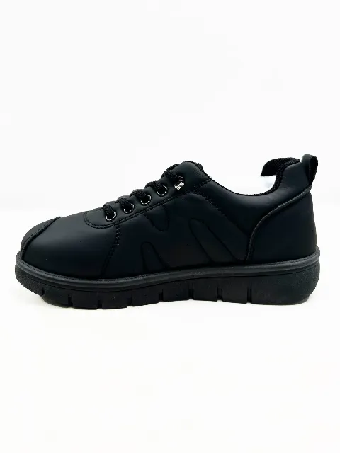 Giày thể thao nữ dấu dây 3006 đen N12 size39