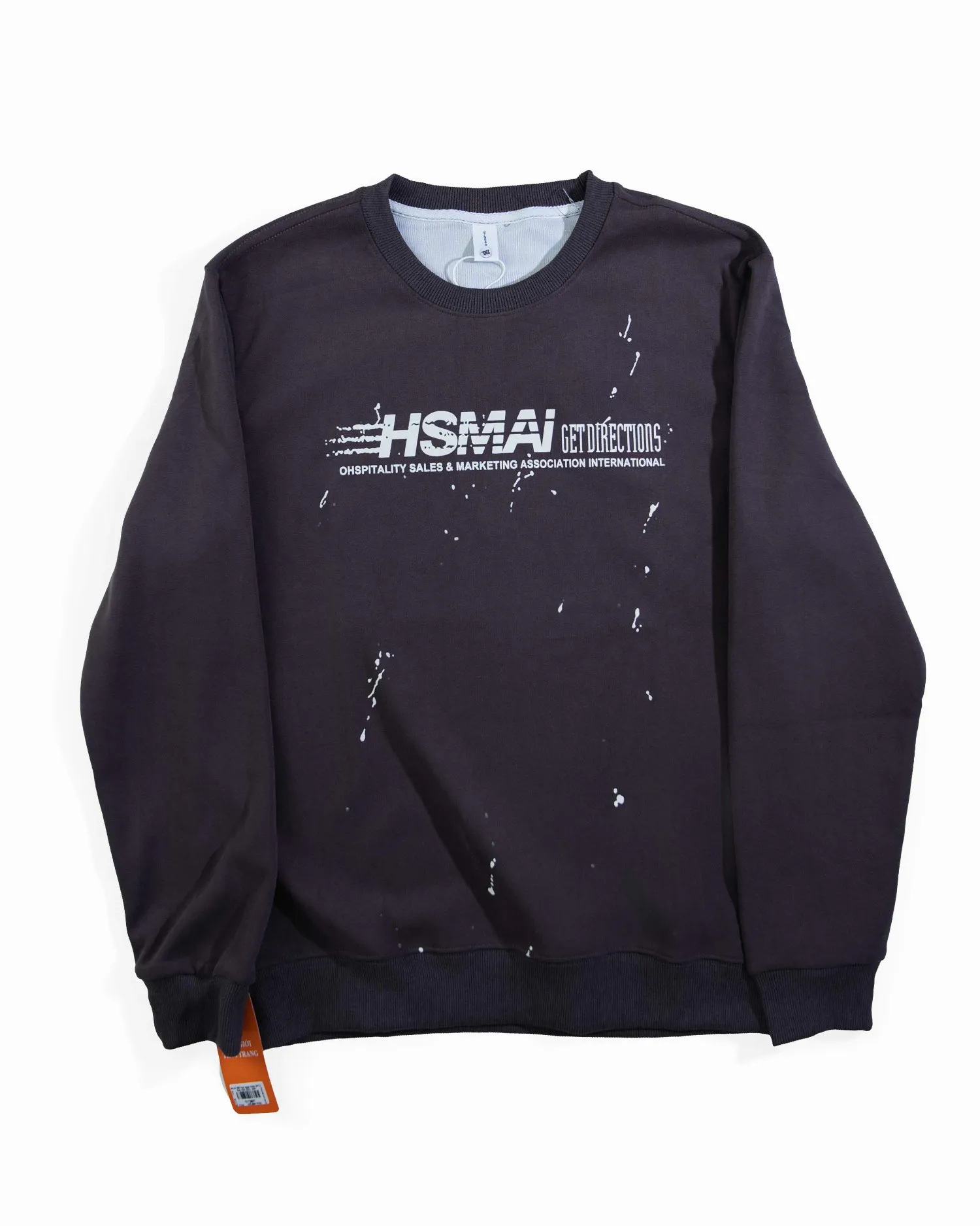 Áo nỉ dài tay nam tròn 5072 tím size XL. S06