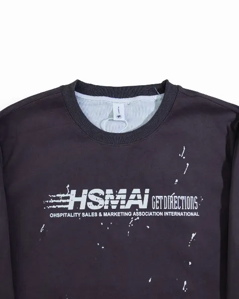 Áo nỉ dài tay nam tròn 5072 tím size XL. S06