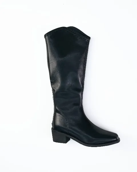 Bốt nữ da cc 66-22 trắng N07 size39