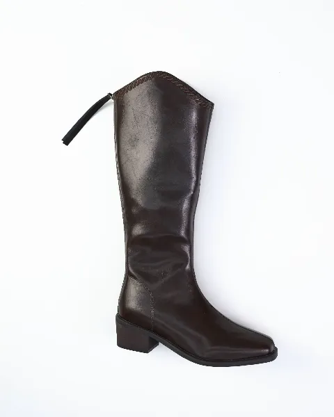 Bốt nữ da cc 66-22 trắng N07 size39