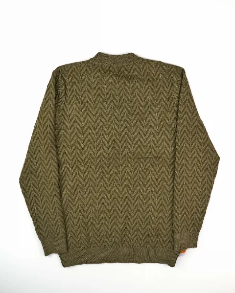Áo len dài tay nam 1619 be  size 2XL. S14