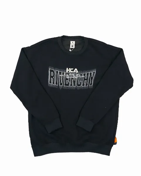 Áo nỉ dài tay nam tròn 2932 xanh size XL . S03