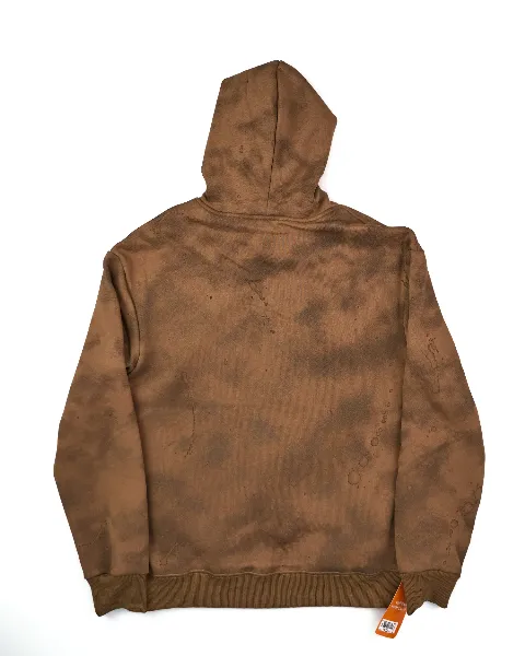 Áo nỉ dài tay nam mũ  66002 nâu size XL. S06