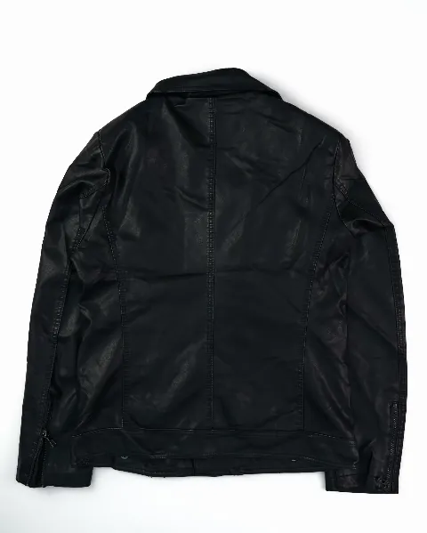 Áo khoác da nam 1982 nâu size XL . S16