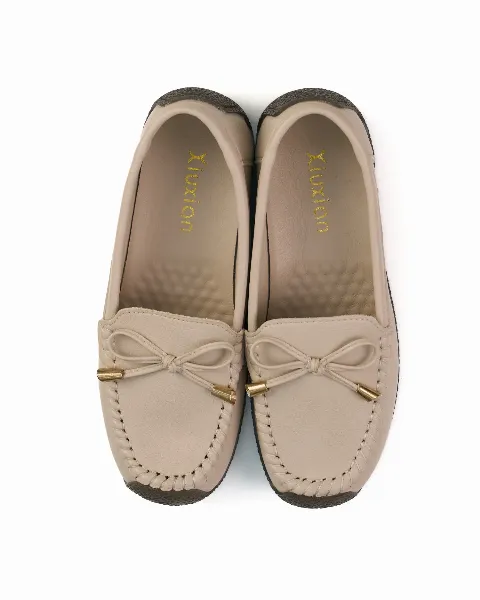Giầy nữ búp bê F03 kem N12 size37