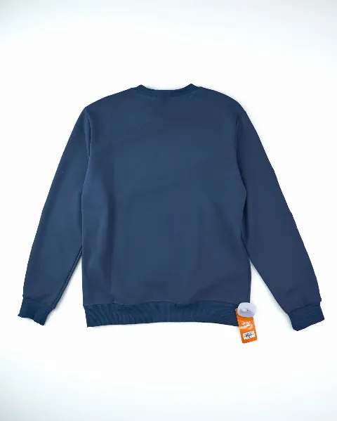 Áo nỉ dài tay nam tròn 5081 xanh size 2XL. S06