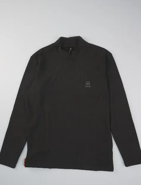 Áo giữ nhiệt nam 3 phân Z763 đen size M .  QC01